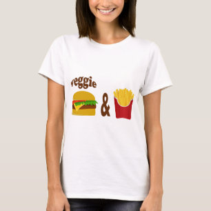 Veggie Burger en Fries T-shirt