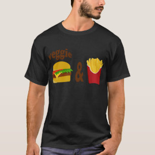 Veggie Burger en Fries T-shirt
