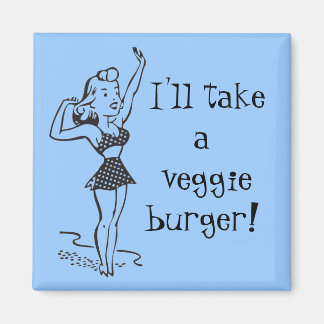 Veggie Burger Magnet Magneet