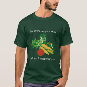 Veggie burger shirt