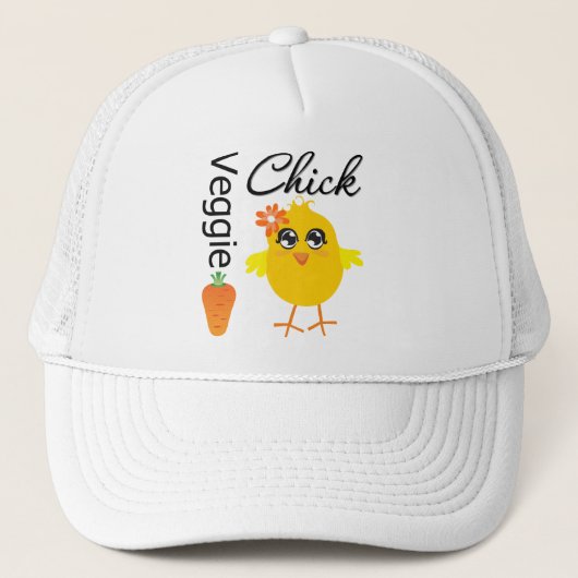 Veggie Chick Trucker Pet (Voorkant)