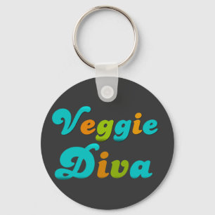 Veggie Diva Sleutelhanger