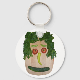 Veggie Face Sleutelhanger