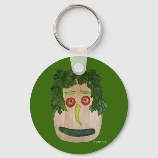 Veggie Face Sleutelhanger (Voorkant)