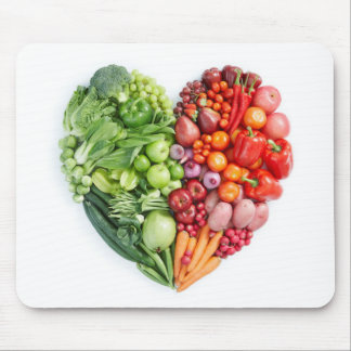 Veggie Heart Muismat