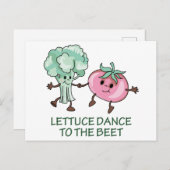 Veggie Humor Briefkaart (Voorkant / Achterkant)