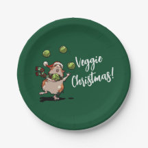 Veggie Kerstmis! Cavia jongleerspruiten