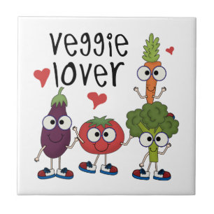 Veggie Lover Tegeltje
