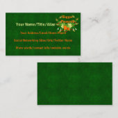 Veggie Powered Visitekaartje (Voorkant / Achterkant)