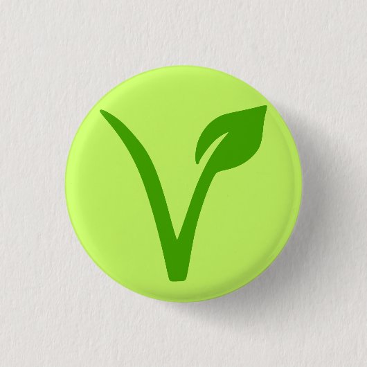 veggie pride , vegan , vegetariër , vegetariërs ,  ronde button 3,2 cm (Voorkant)