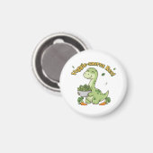 Veggie-saurus Rex! Magneet (Voorkant / Achterkant)