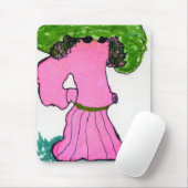 "Veggie Stroal Dance" Abstract Design Mousepad Muismat (Met muis)
