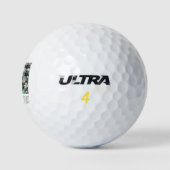Veggie Vegetarian Gift Golfballen (Logo)
