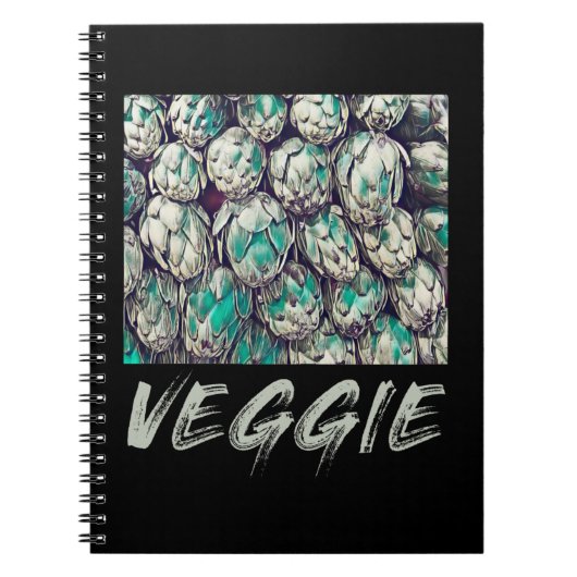 Veggie  Vegetarian Gift Notitieboek (Voorkant)