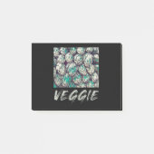 Veggie  Vegetarian Gift Post-it® Notes (Voorkant)