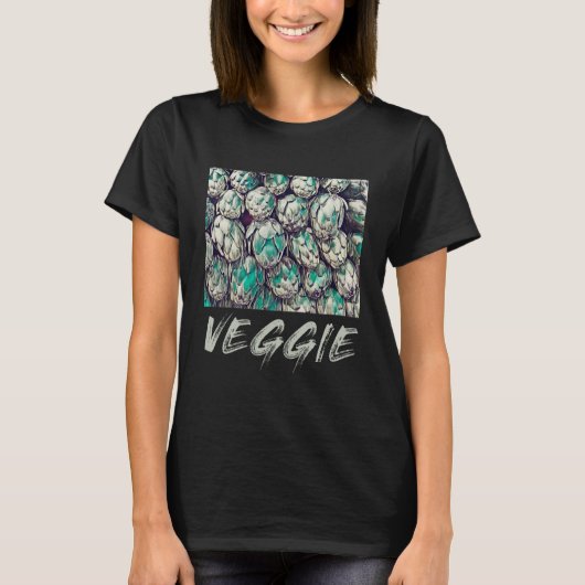 Veggie Vegetarian Gift T-shirt (Voorkant)