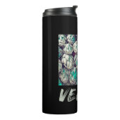 Veggie Vegetarian Gift Thermosbeker (Gedraaid links)