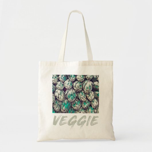Veggie  Vegetarian Gift Tote Bag (Voorkant)
