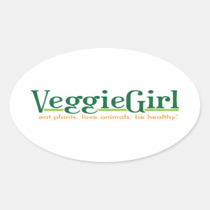 VeggieGirl Sticker