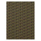 Veggies and Gold Bottles Foodie Hipster Tablecloth Tafelkleed (Voorkant)