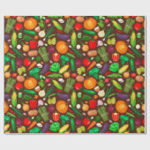 Veggies Cadeaupapier (Vlak)