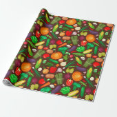 Veggies Cadeaupapier (Uitgerold)