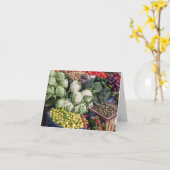 Veggies Kaart (Gele Bloem)