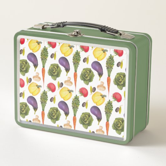 Veggies Metal Lunchbox (Devant)