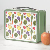 Veggies Metal Lunchbox (En situation)