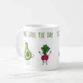 Veggies Save the Day Avocado and Radish Mok (Voorkant links)