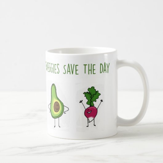 Veggies Save the Day Avocado and Radish Mok (Rechts)