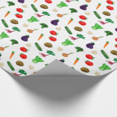 Veggies Vegetables Gift Wrap Cadeaupapier (Hoek)
