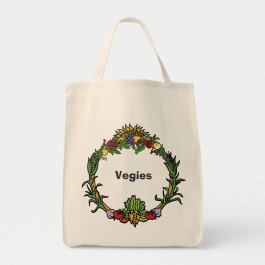 Vegies Bag Tote Bag (Voorkant)