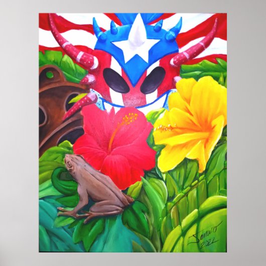 Vegigante (rassen 2) poster (Voorkant)