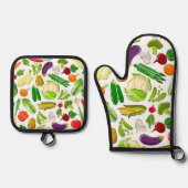 Vegis  ovenwant & pannenlap set (Voorkant)