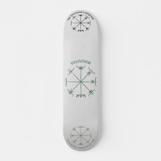 Vegvisir Compass Skateboard (Voorkant)