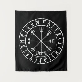 Vegvisir Distress Artwork Wandkleed