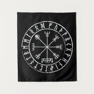 Vegvisir Distress Artwork Wandkleed