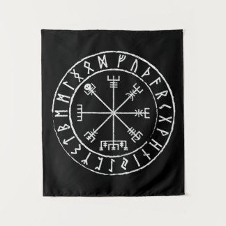 Vegvisir Distress Artwork Wandkleed