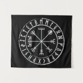 Vegvisir Distress Artwork Wandkleed (Voorkant (horizontaal))