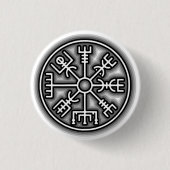 Vegvisir Echoed Button (Voorkant)