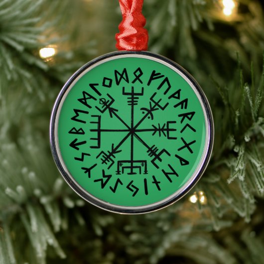 Vegvisir Metal Ornament (Boom)
