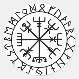 “Vegvisir”  pegatina coche Ronde Sticker