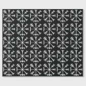 Vegvísir (Viking Compass) Cadeaupapier (Vlak)