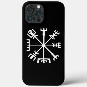 Vegvísir (Viking Compass) iPhone 13 Pro Max Hoesje