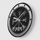 Vegvisir Viking Compass Grote Klok (Hoek)