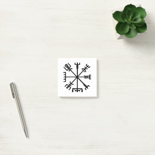 Vegvísir (Viking Compass) Post-it® Notes (Kantoor)