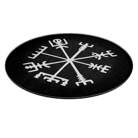 Vegvísir (Viking Compass) Snijplank (Hoek)