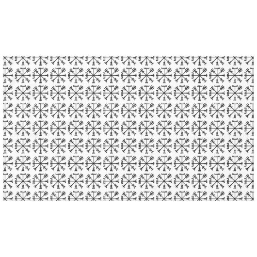 Vegvísir (Viking Compass) Tafelkleed (Voorkant (Horizontaal))