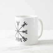 Vegvisir Viking Symbol Koffiemok (Voorkant rechts)